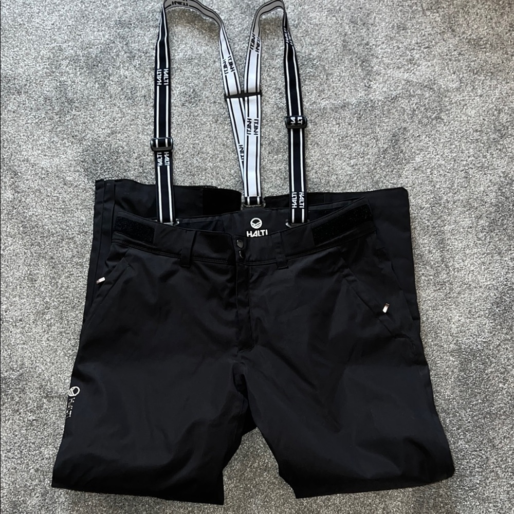 Men’s Halti Waterproof/Windproof Snow Pants with Suspenders Size     34 x 30